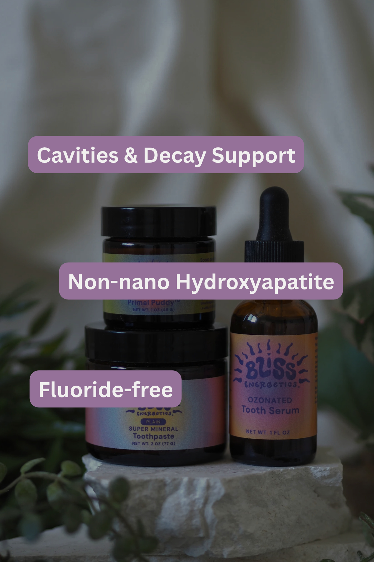 Oral Care Essentials Bundle (Primal) | Bliss Energetics
