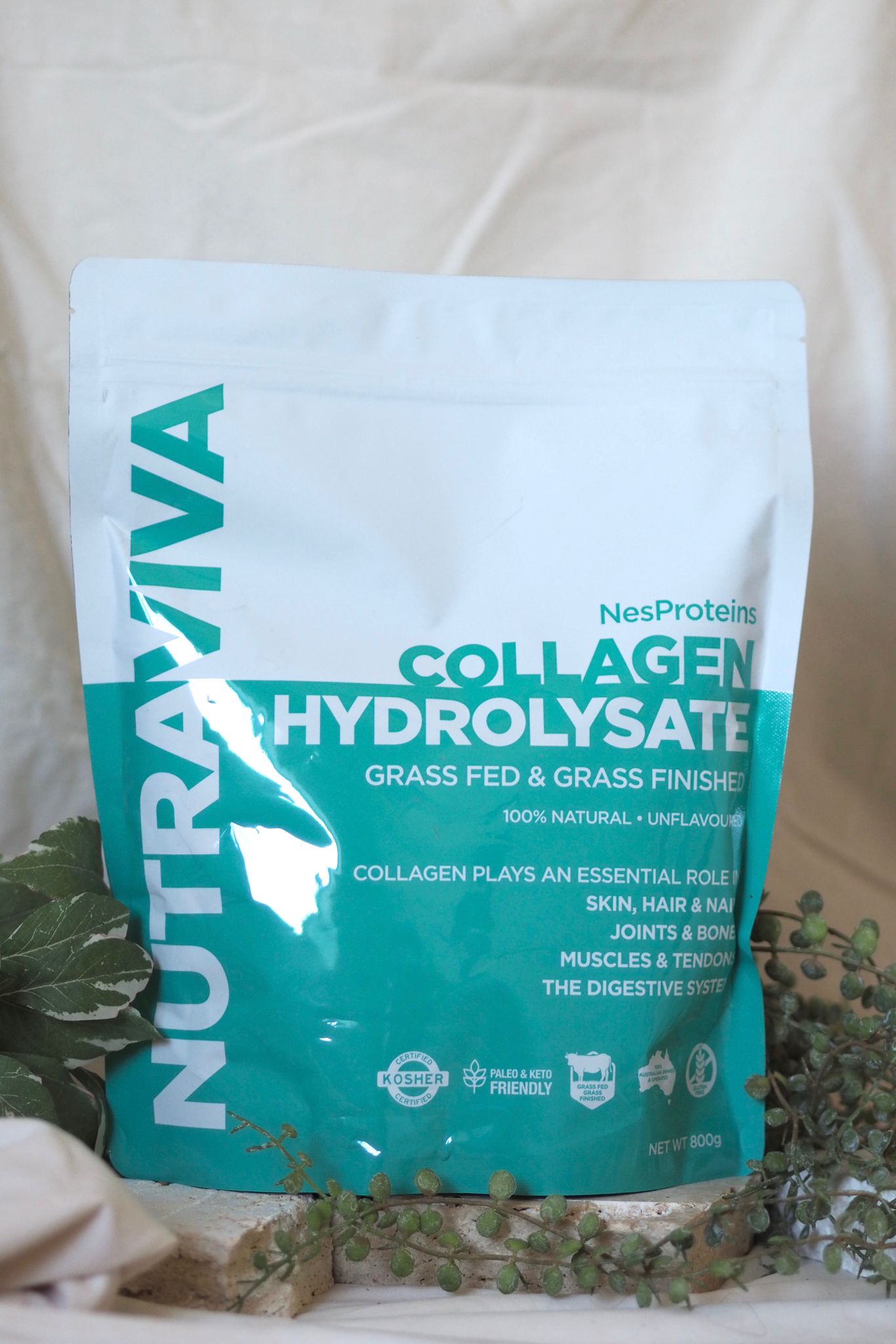 Grass Fed and Finished Collagen Hydrolysate | Nutraviva
