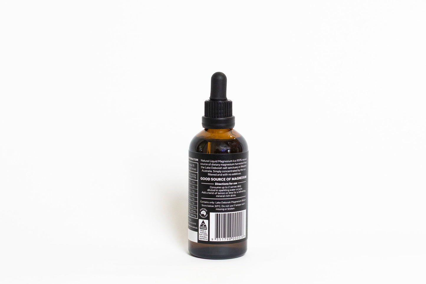 Natural Liquid Magnesium Dropper | Ancient Lakes