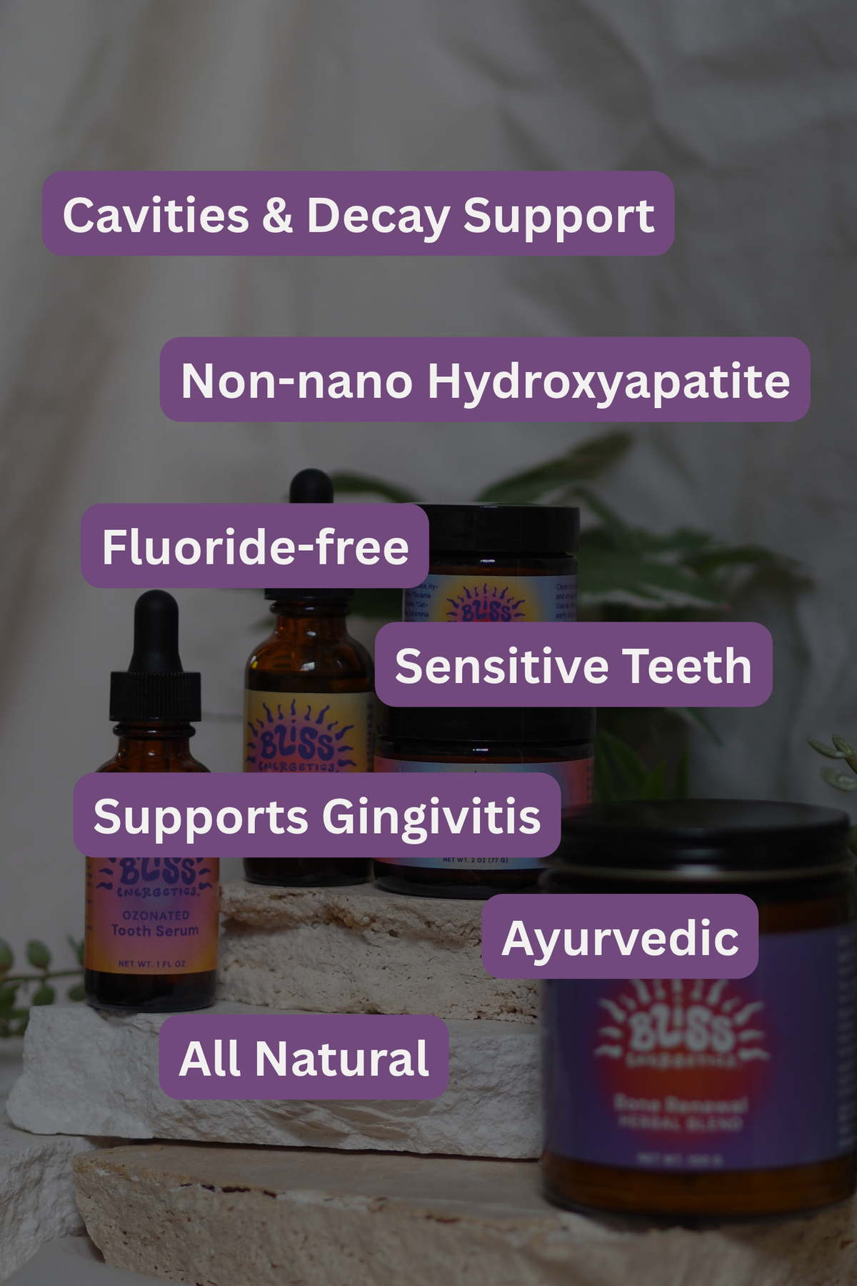 Complete Oral Care Bundle (Remineralising) | Bliss Energetics