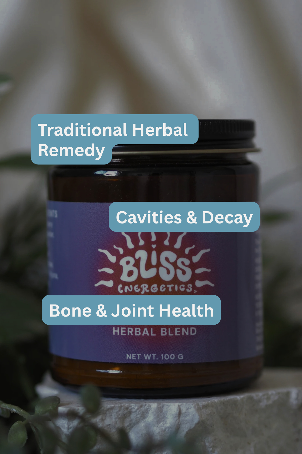 Bone Renewal Herbal Blend | Bliss Energetics 100g