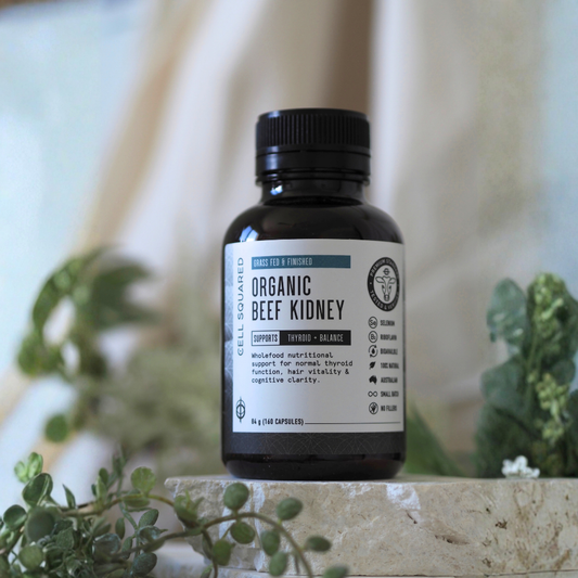 Organic Beef Kidney Capsules | Cell Squared