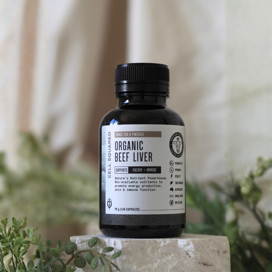 Organic Beef Liver Capsules | Cell Squared