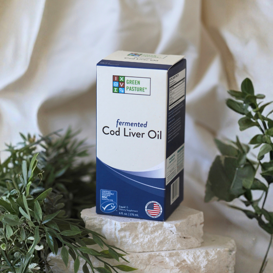 Fermented Cod Liver Oil Liquid Plain | Green Pasture