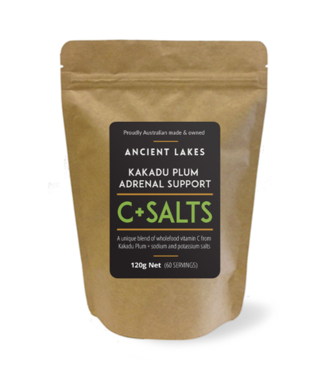 C + Salts Kakadu Plum Mineral Support Powder Ancient Lakes