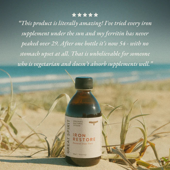 Iron Restore Natural Tonic | Great Spirit