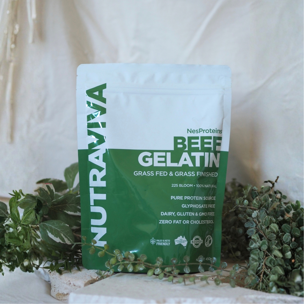 Grass Fed and Finished Gelatin | Nutraviva