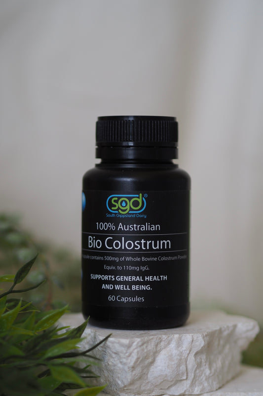 Colostrum Powder Capsules South Gippsland Dairy