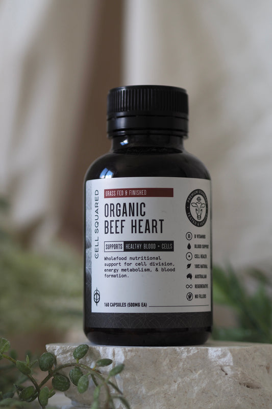 Organic Heart Capsules Cell Squared