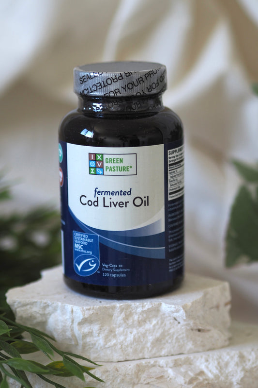 Fermented Cod Liver Oil Capsules Green Pasture