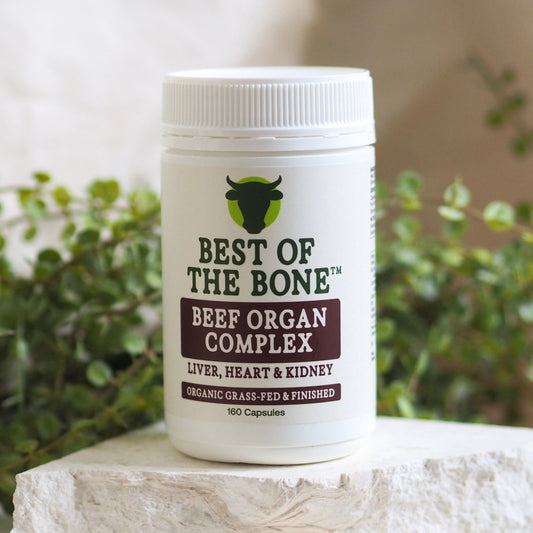 Organic Grass-Fed Beef Organ Capsules | Best of the Bone