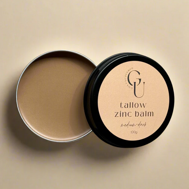 Tallow Zinc Balm Gaia Uncovered Sun Care Cream