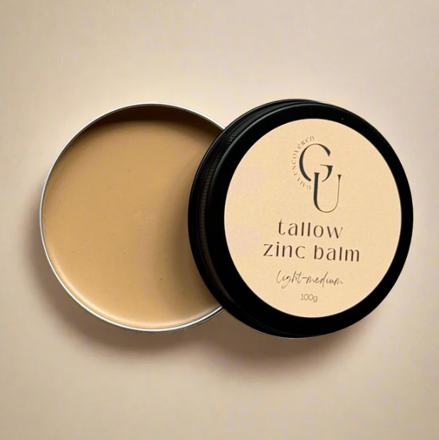Tallow Zinc Balm Gaia Uncovered Sun Care Cream