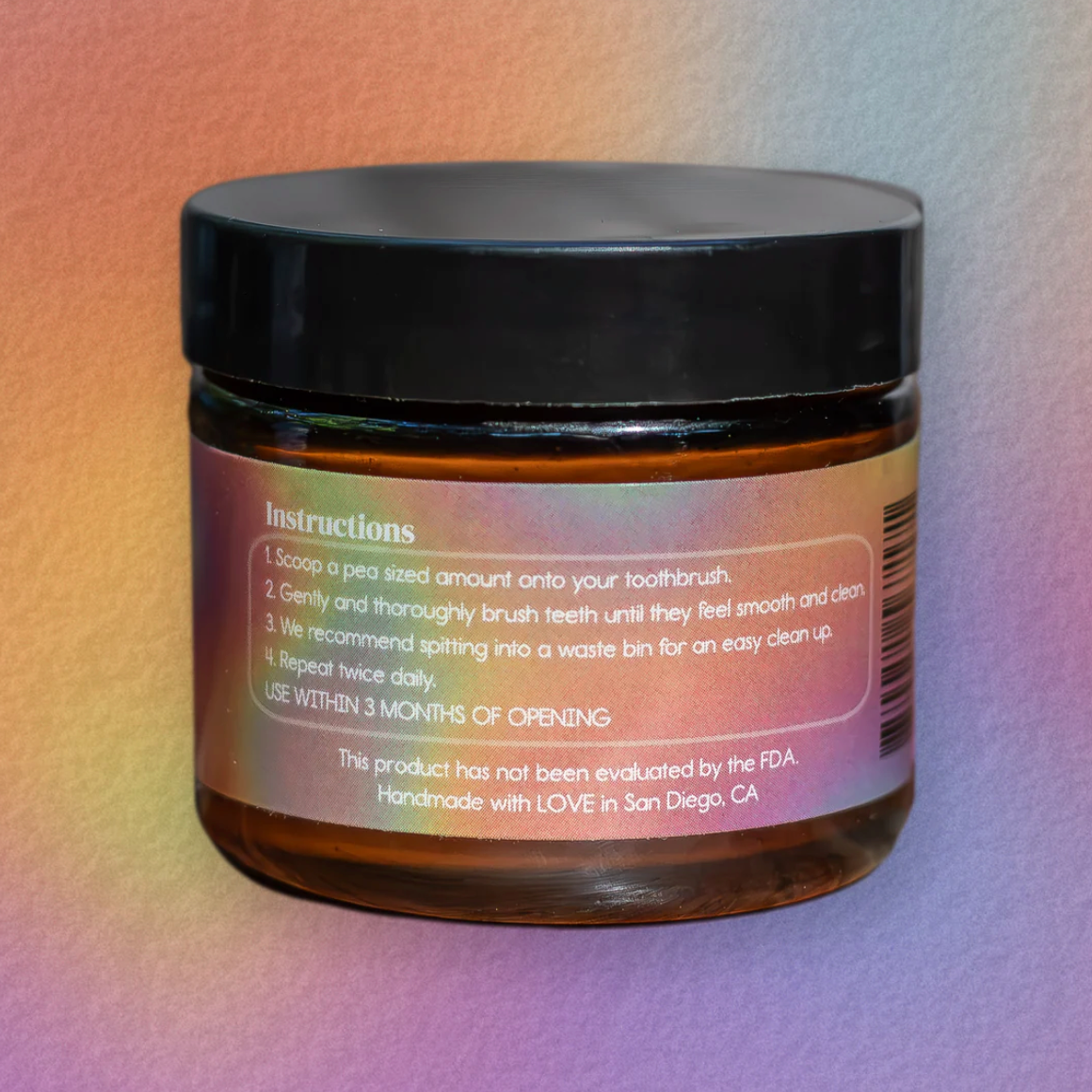 Super-Remineralizing Toothpaste Tooth Paste Bliss Energetics