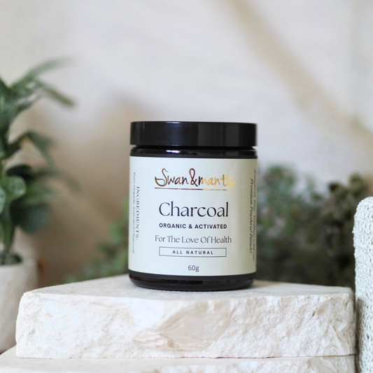 Organic Activated Charcoal | Swan & Mantis 60g