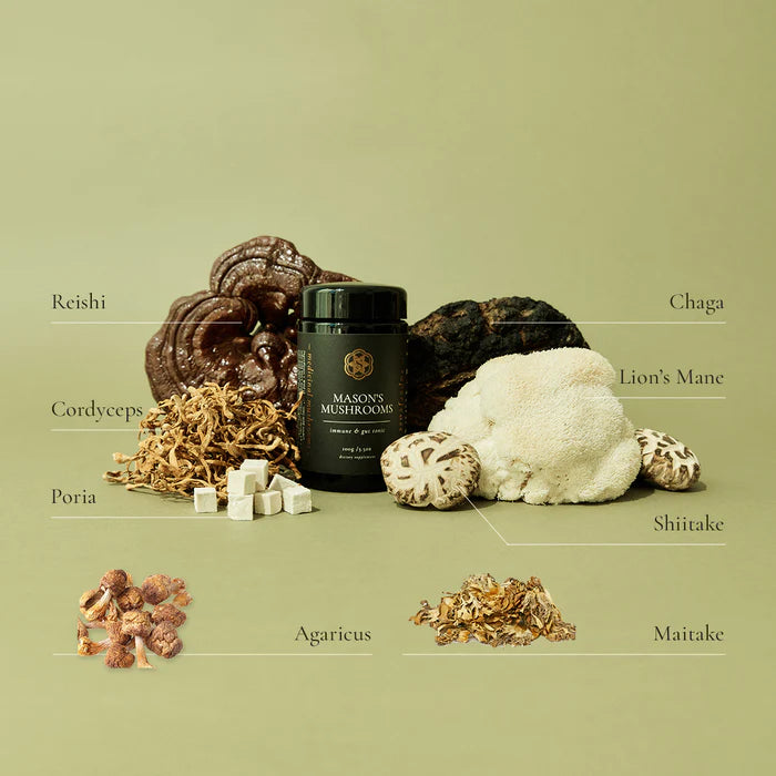 Mason's Mushrooms 100g Jar Superfeast