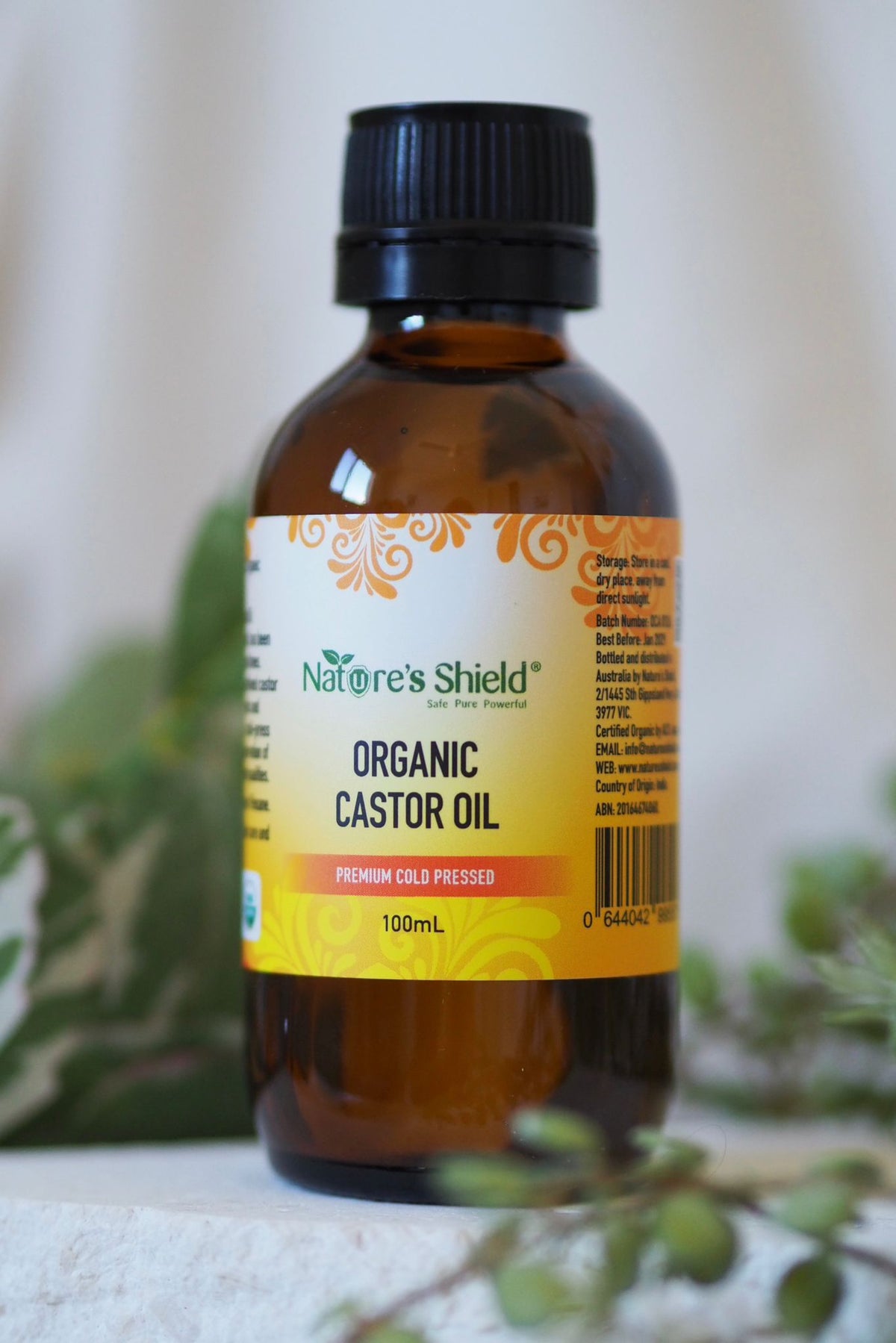 Castor Oil + Waist Wrap Pack
