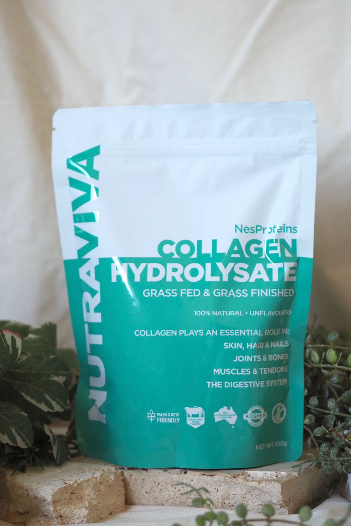 Grass Fed and Finished Collagen Hydrolysate | Nutraviva