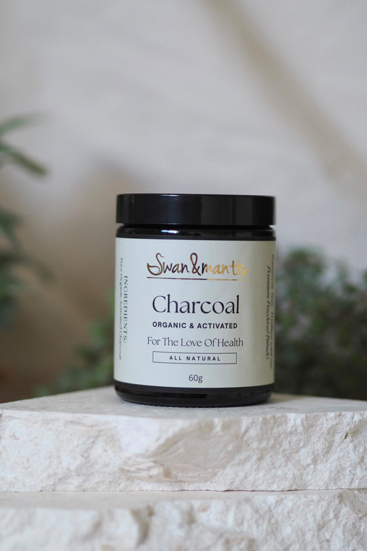 Organic Activated Charcoal | Swan & Mantis 60g