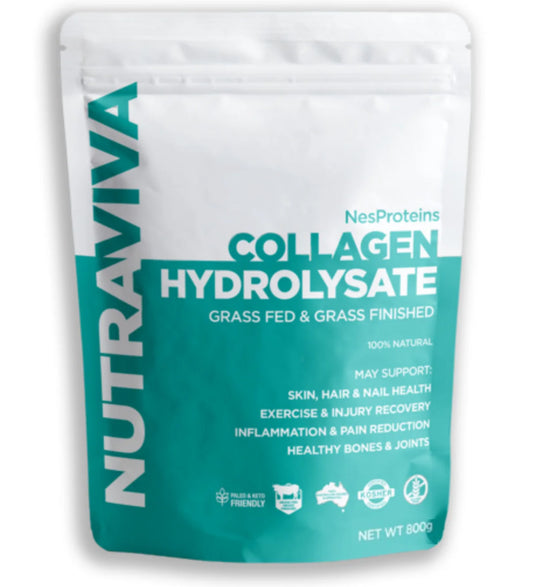 Grass Fed and Finished Collagen Hydrolysate 800g Nutraviva