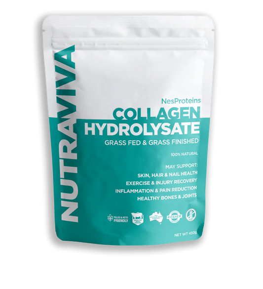 Grass Fed and Finished Collagen Hydrolysate 450g Nutraviva