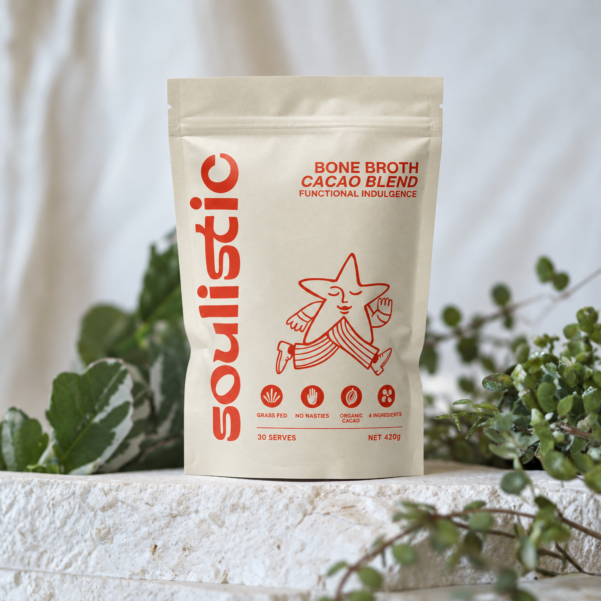 Bone Broth Cacao Soulistic