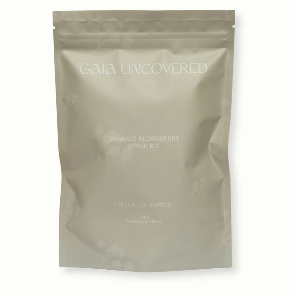 Organic Elderberry Syrup Kit Gaia Uncovered