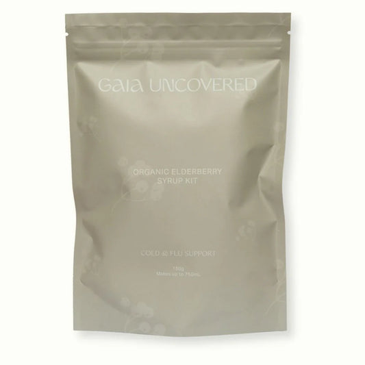 Organic Elderberry Syrup Kit Gaia Uncovered